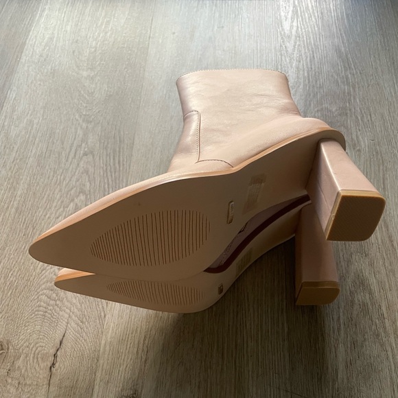 billini mirie off rose pink pointed toe ankle boots booties size 9 NEW - Picture 8 of 9